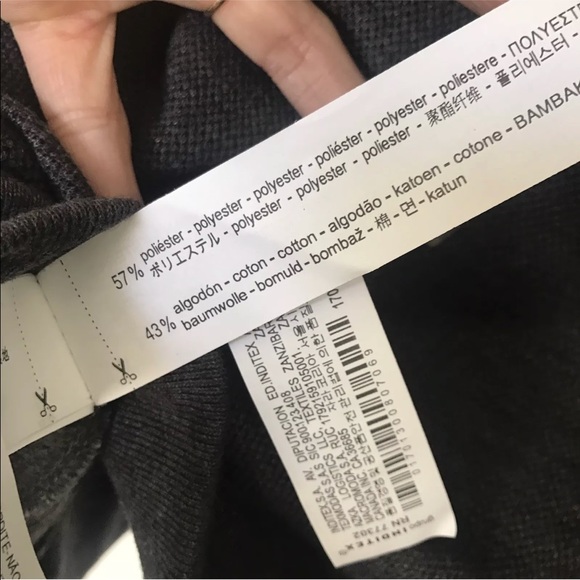 BNWT ZARA MAN ESSENTIALS SWEATPANTS JOGGERS GREY - Picture 7 of 8